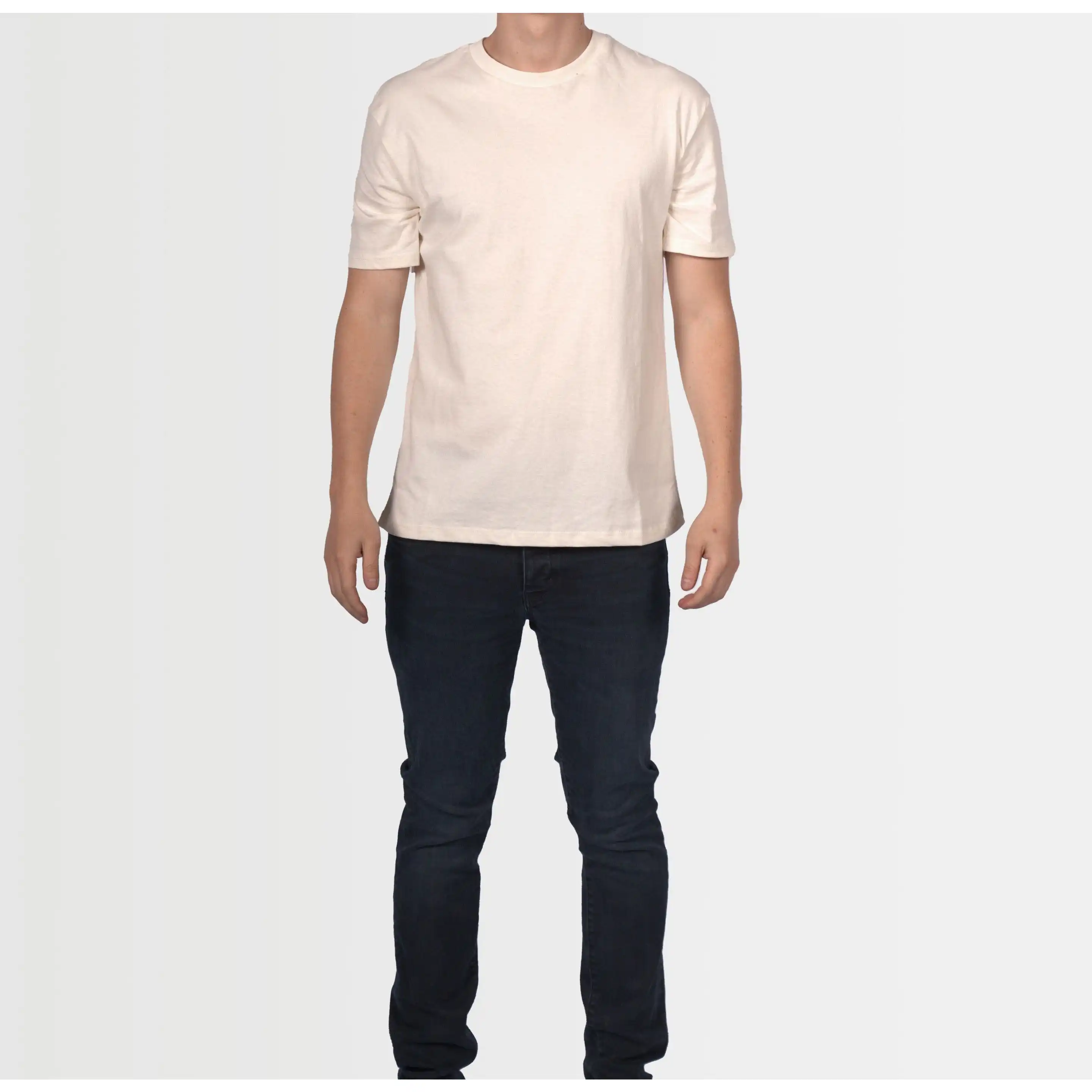 Topman Men's Oversized Fit T-shirt - Cream