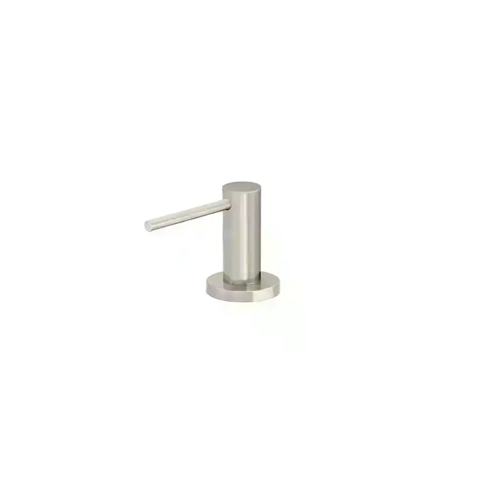 Meir Round Soap Dispenser Brushed Nickel MP09-PVDBN
