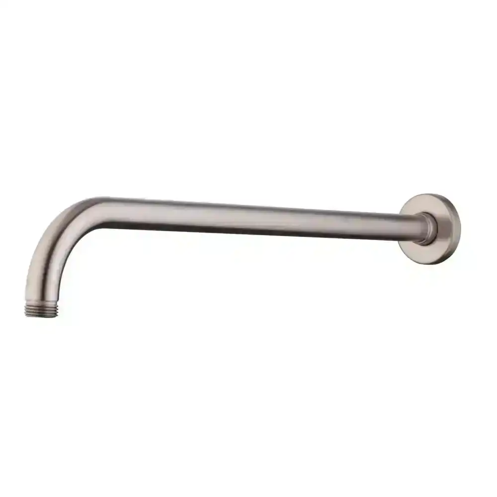 Oliveri Rome Angled Wall Arm Round Brushed Nickel RO15240BN