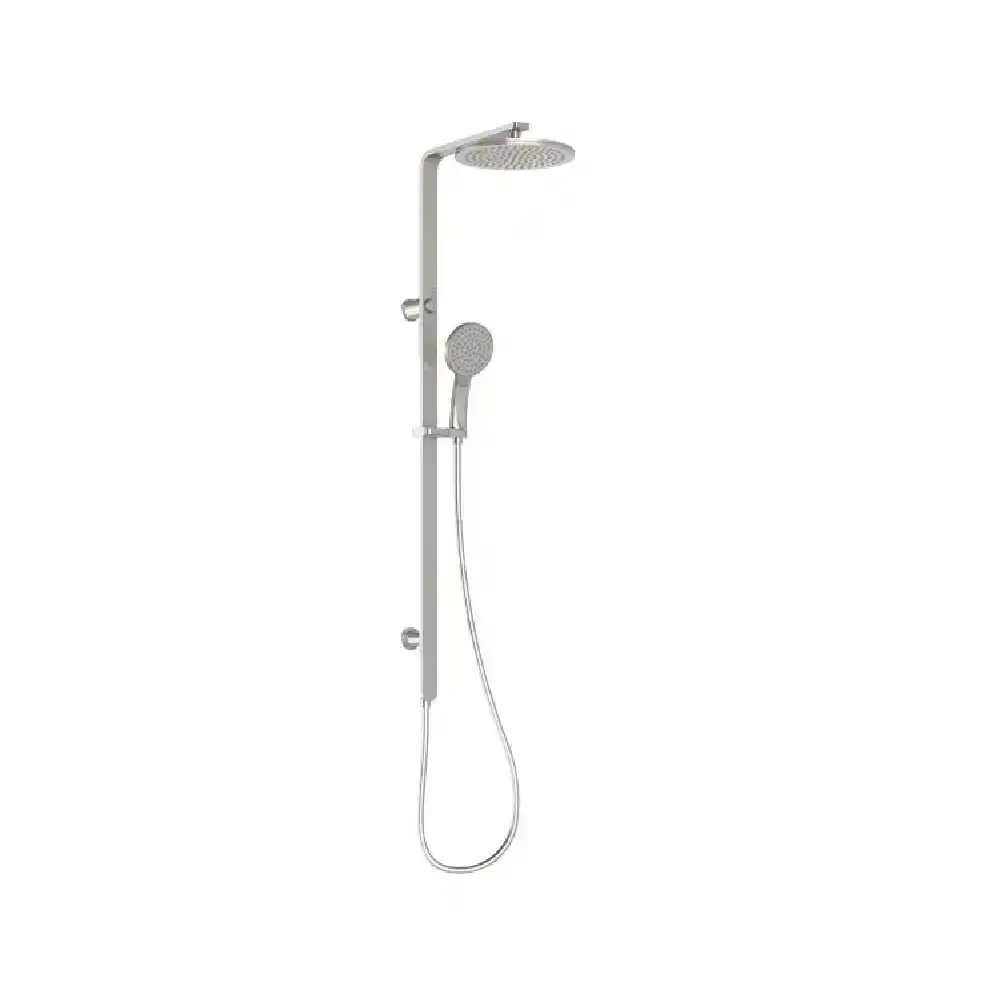 Phoenix NX Quil Twin Shower Brushed Nickel 606-6500-40