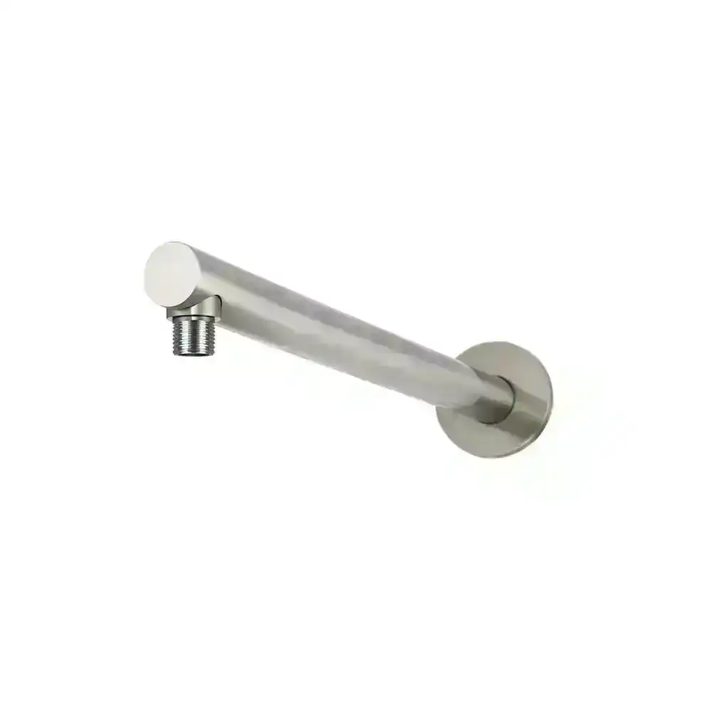 Meir Round Wall Shower Arm 400mm Brushed Nickel MA02-400-PVDBN