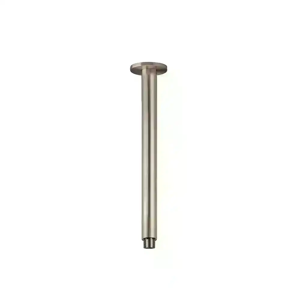 Meir Round Ceiling Shower Arm 300mm Champagne MA07-300-CH