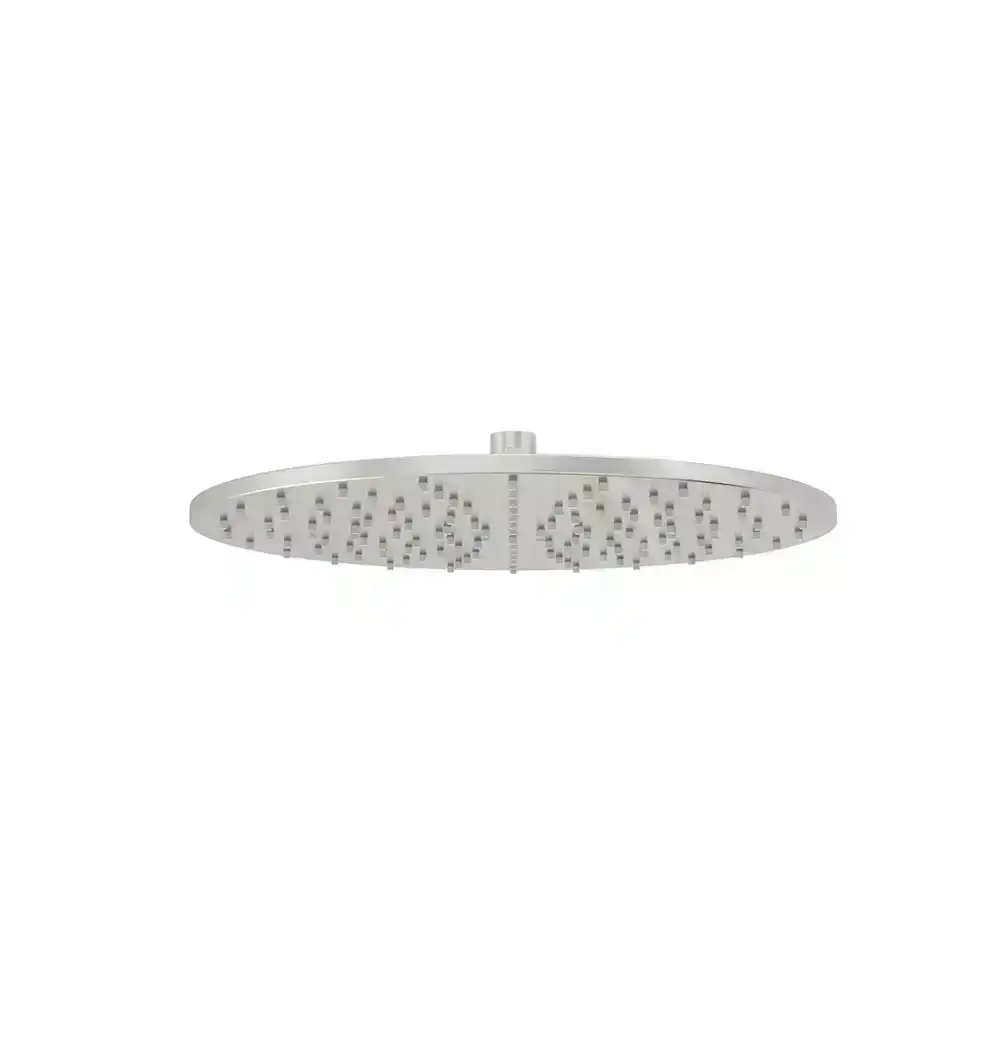 Meir Round Shower Rose 300mm Brushed Nickel MH06-PVDBN