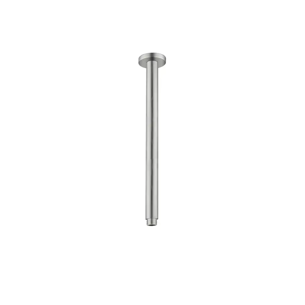 Nero Round Ceiling Arm 300mm Length Brushed Nickel NR503300BN