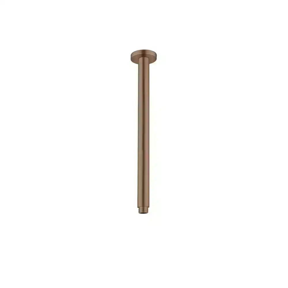 Nero Round Ceiling Arm 300mm Length Brushed Bronze NR503300BZ