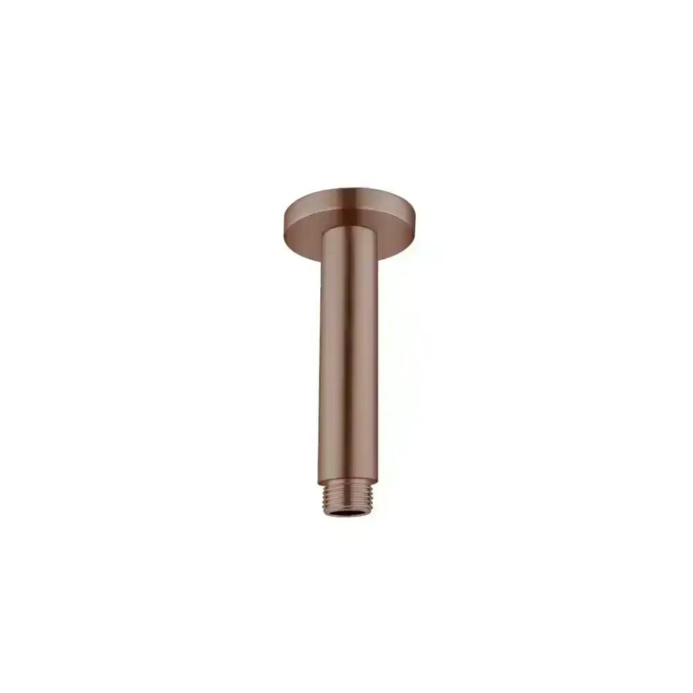 Nero Round Ceiling Arm 150mm Length Brushed Bronze NR503150BZ