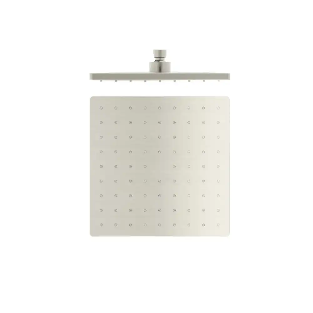 Nero 250mm ABS Square Shower Head Brushed Nickel NR508089BN