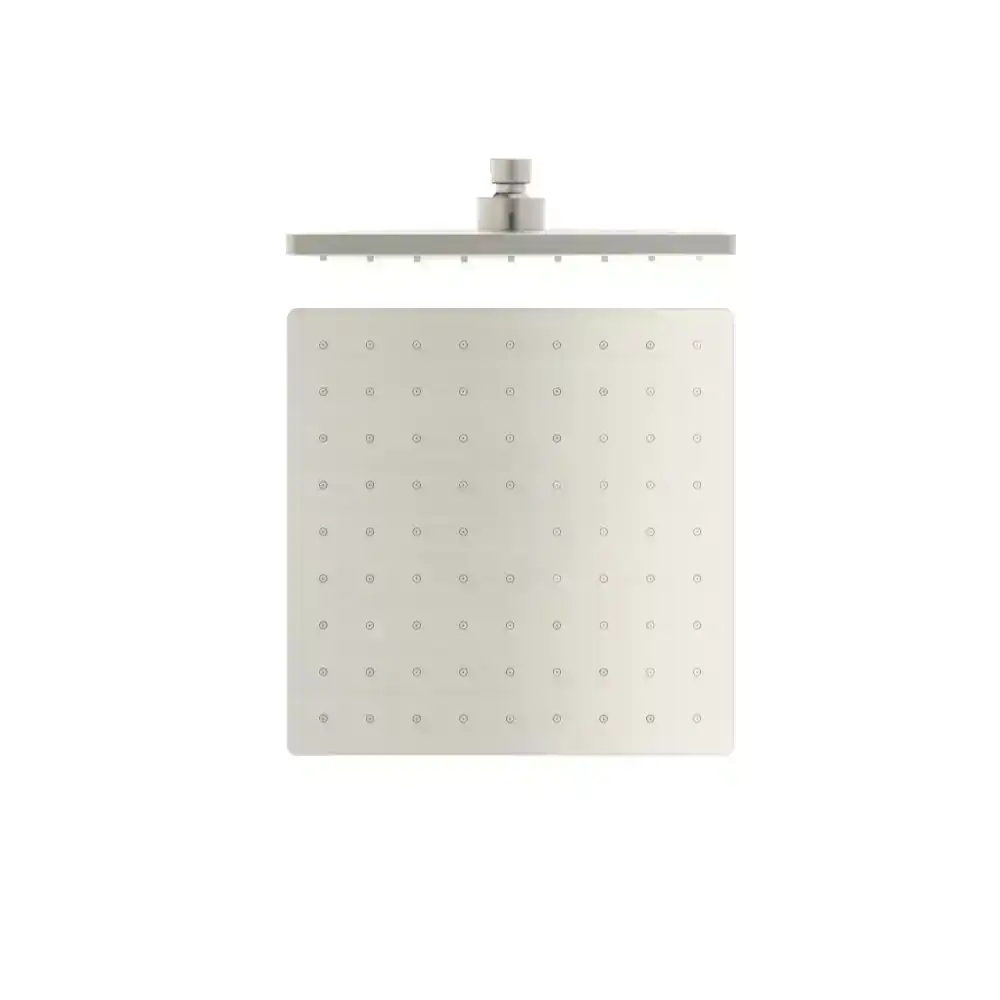Nero 250mm ABS Square Shower Head Brushed Nickel NR508089BN