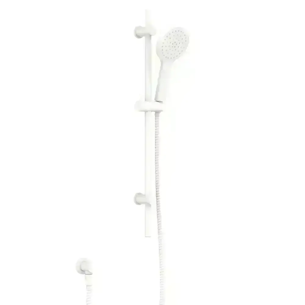 Fienza Kaya Shower Rail Matte White 444109MW