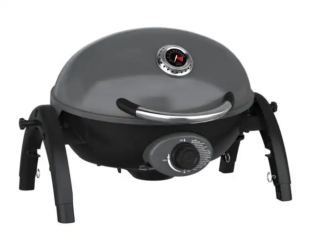 Ziggy Nomad Portable Grill BBQ Suitable for Connection to the Gas Supply of a Boat or Caravan