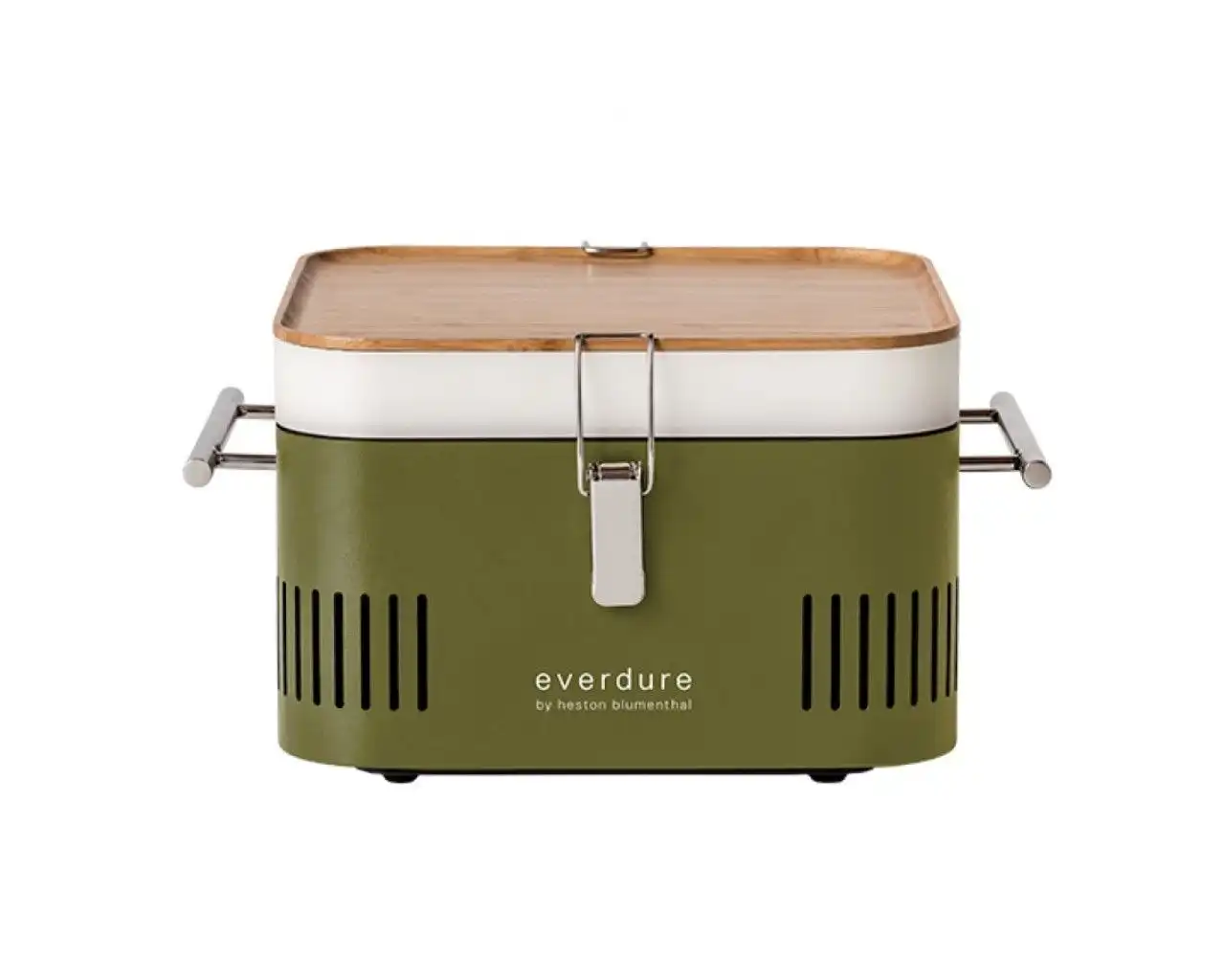 Everdure by Heston Blumenthal CUBE Charcoal Portable Barbeque - Khaki