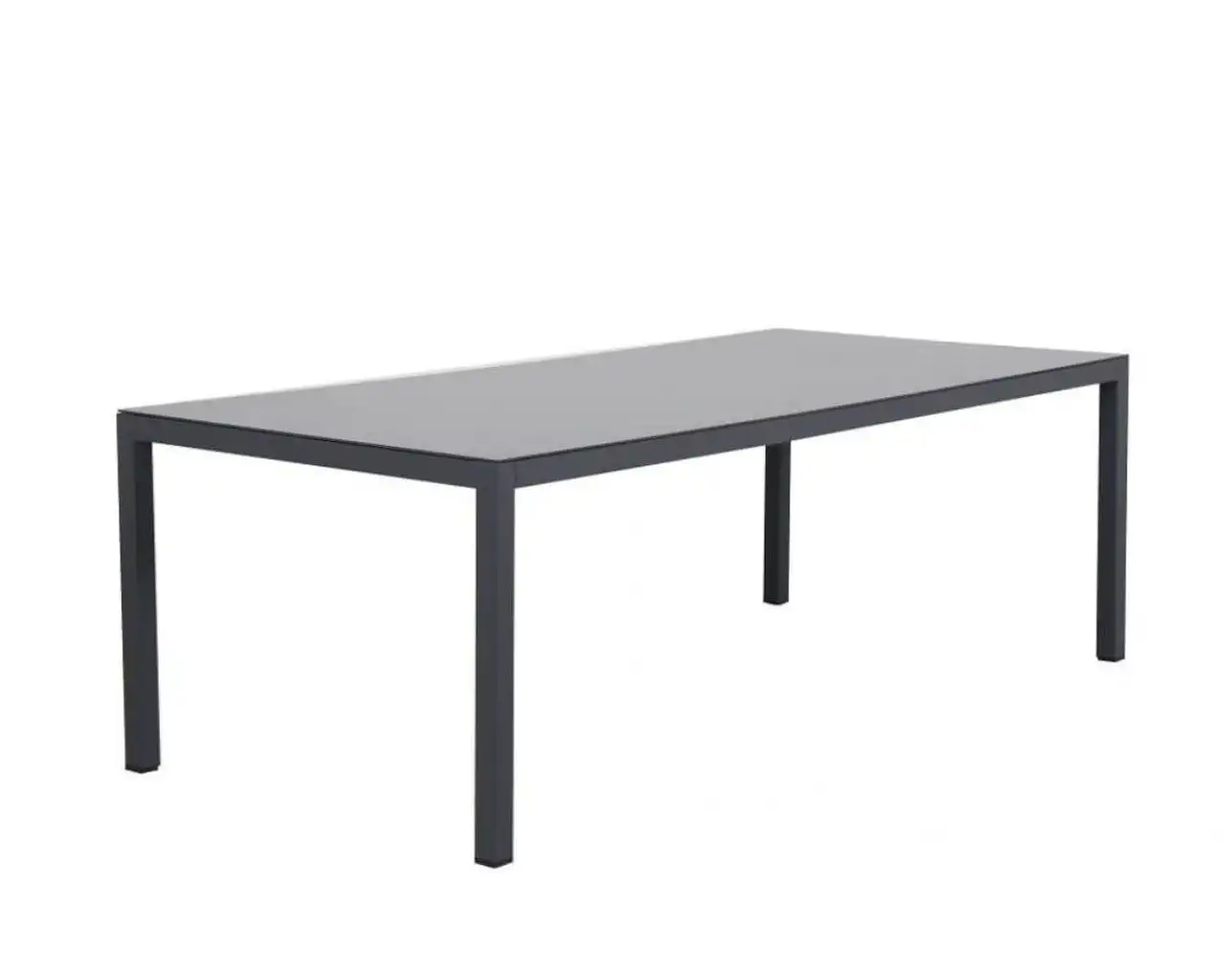 Boston Dining Table - Gunmetal Grey (220x100cm)