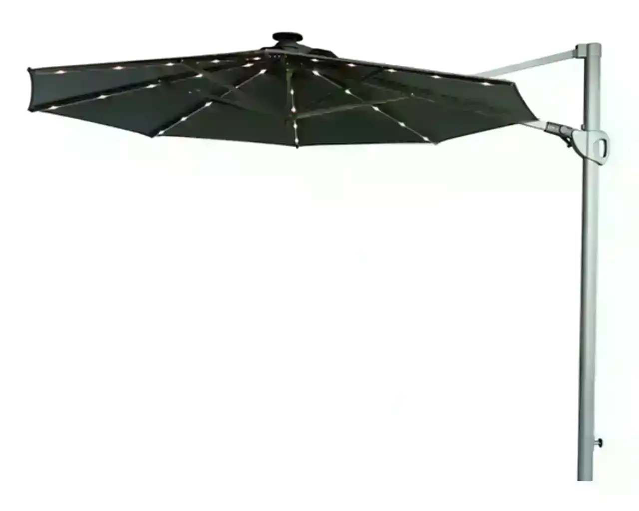 Oakmont 3.5m Octagonal Umbrella Charcoal
