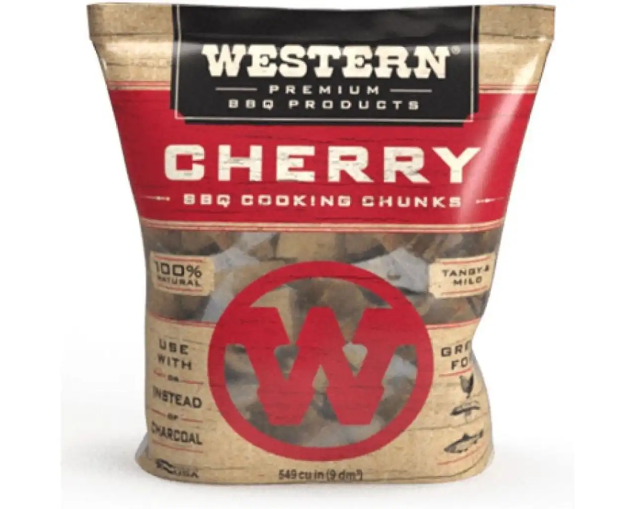 Western Premium Smoking Wood Chunks - Cherry