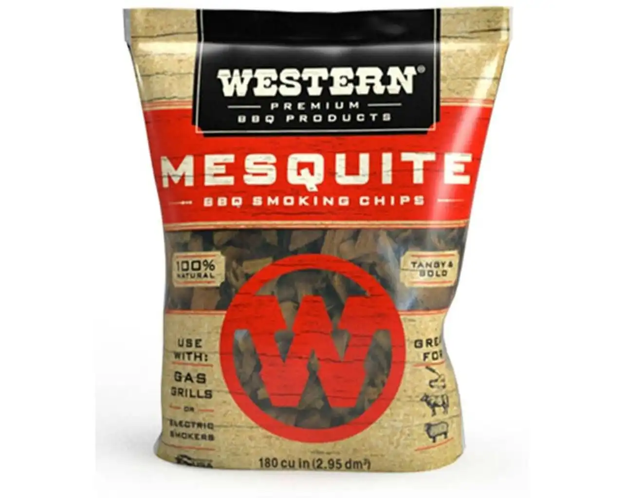 Western Premium Smoking Wood Chips - Mesquite