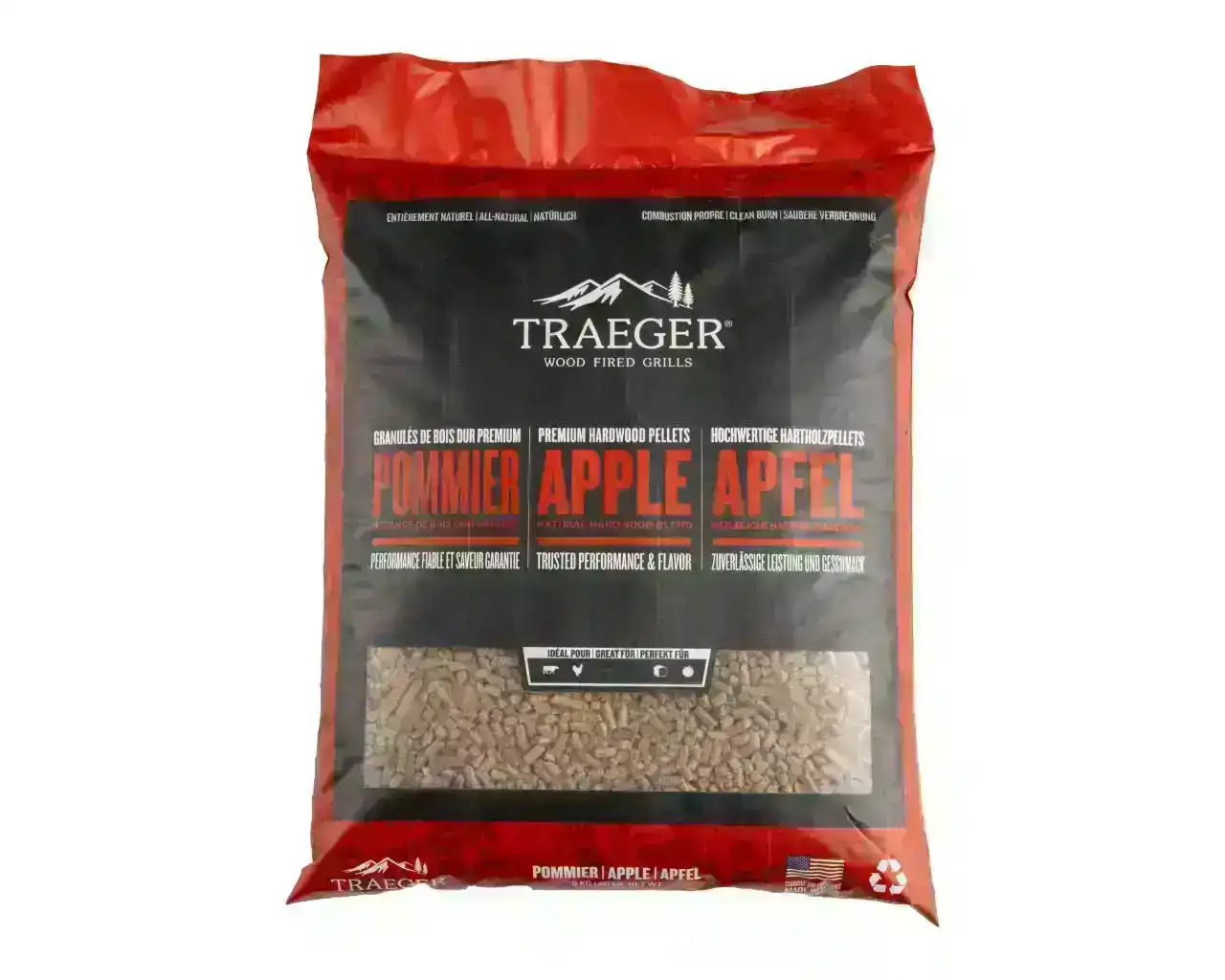 Traeger Apple Pellets 9KG