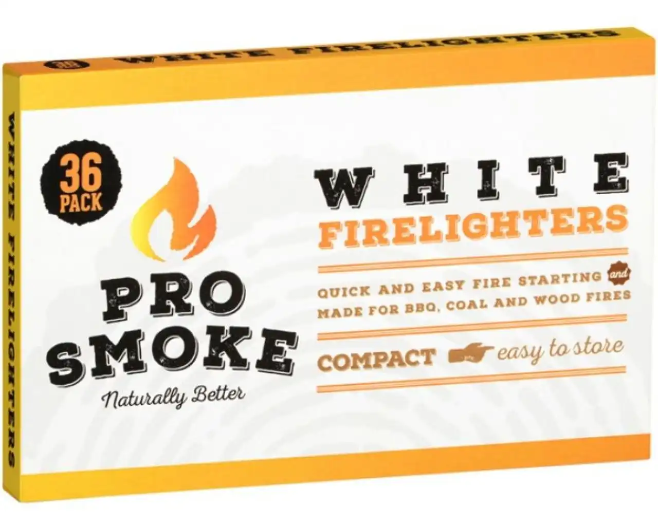 Pro Smoke White Fire Lighters 36pk