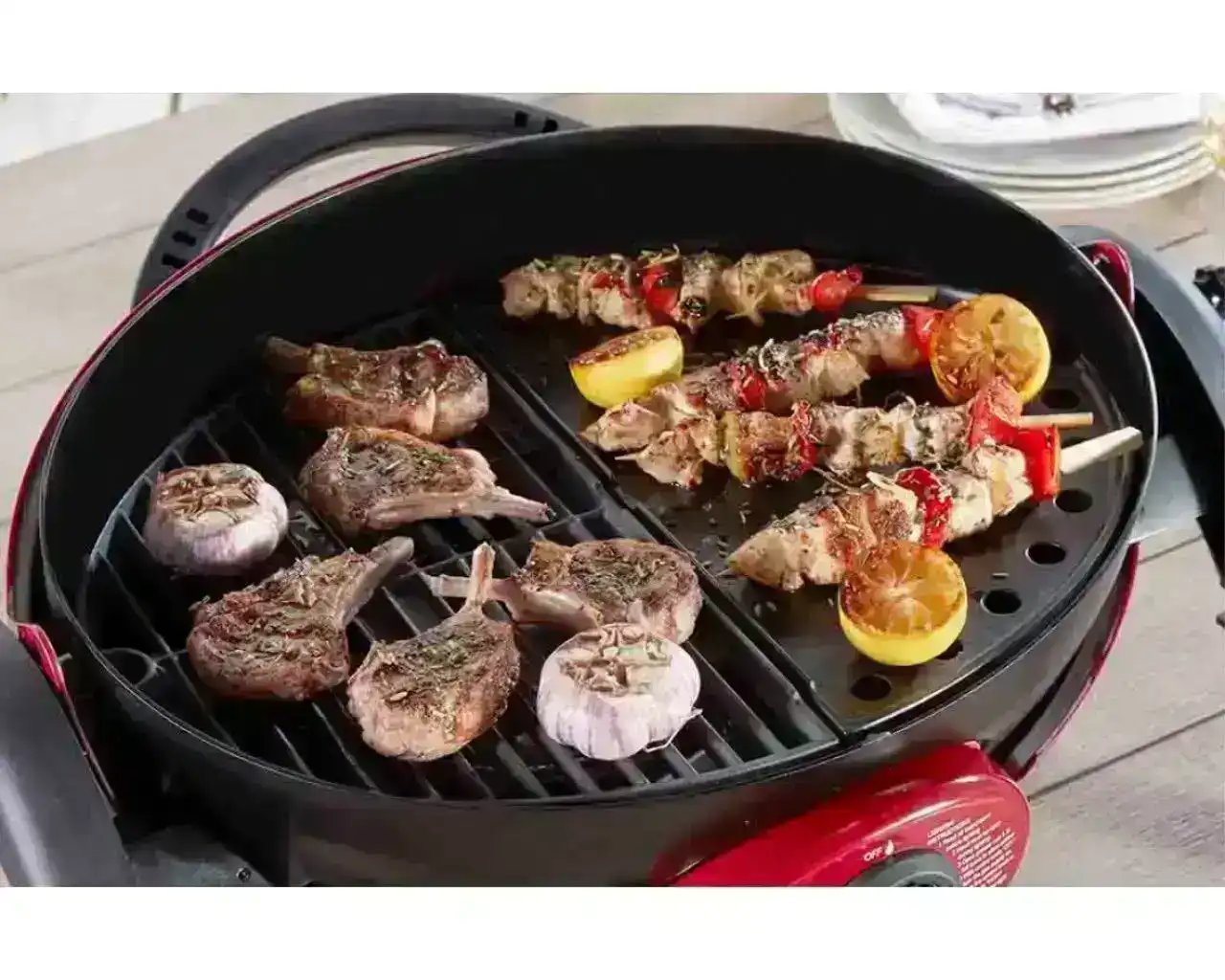 Ziegler & Brown Portable Grill Cast Iron Hotplate (Suits Single Burner)