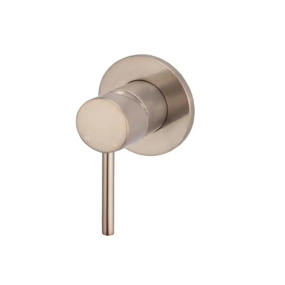 Meir Wall Shower Mixer Champagne MW03-CH