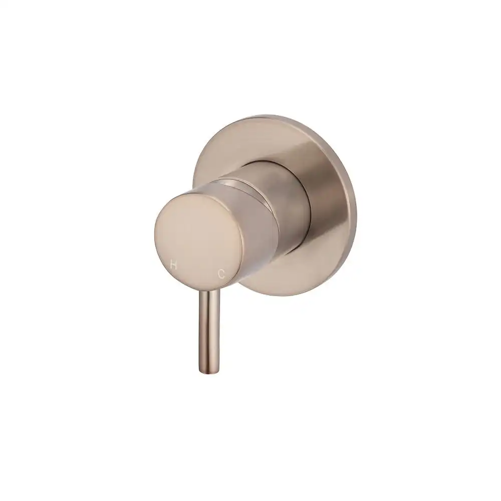 Meir Wall Mixer Round - Champagne MW03S-CH