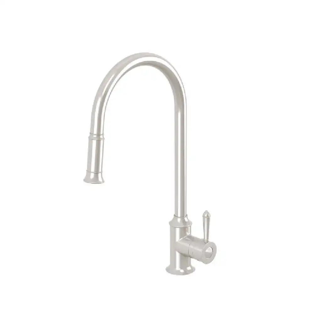 Phoenix Nostalgia Pull Out Sink Mixer Brushed Nickel NS710-40