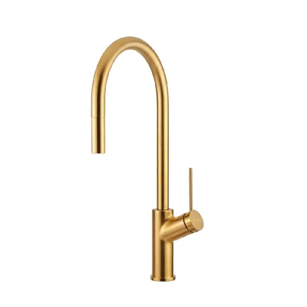 Oliveri Vilo Sink Mixer with Pull Out Gold VT0398B-AU