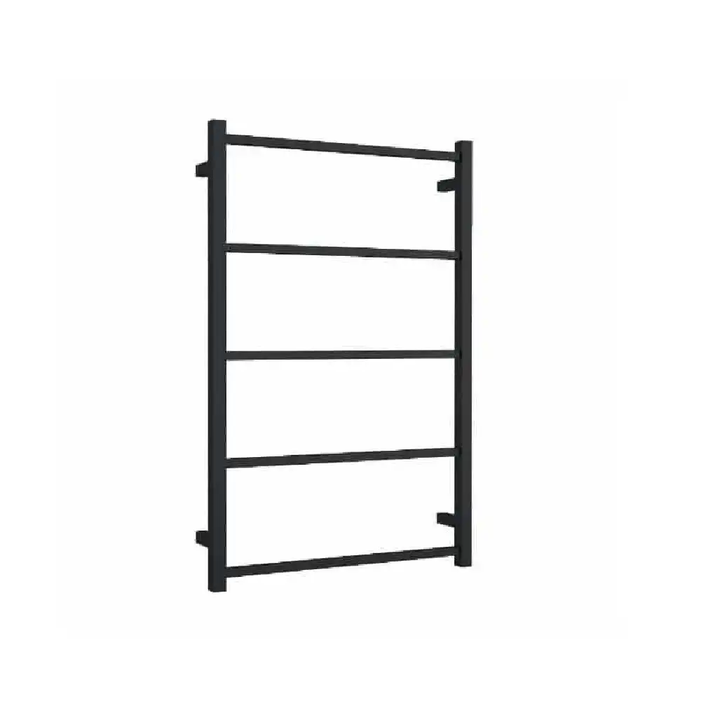 Thermogroup Non Heated Towel Rail Square 650mm W x 1000mm H- Matte Black USS56B