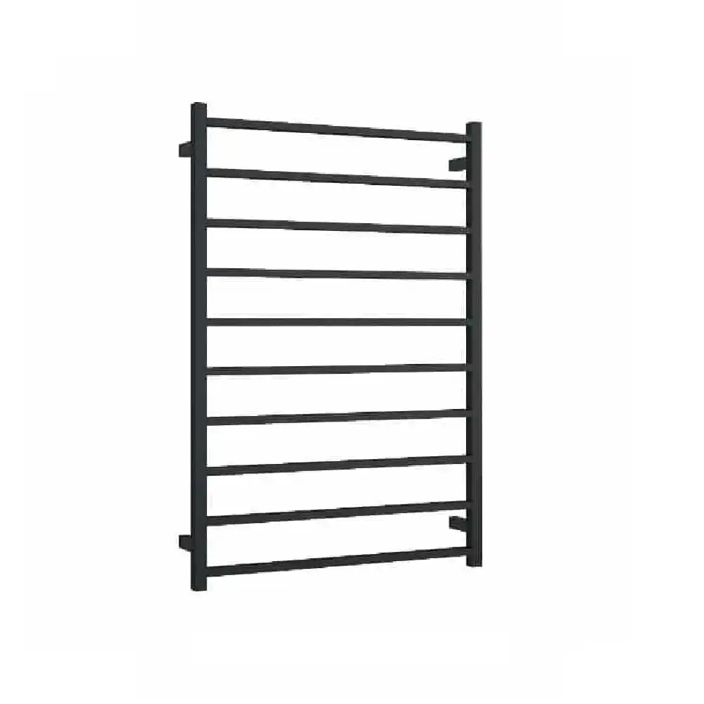 Thermogroup Heated Towel Rail Square 800mm W x 1160mm H- Matte Black SS88MB