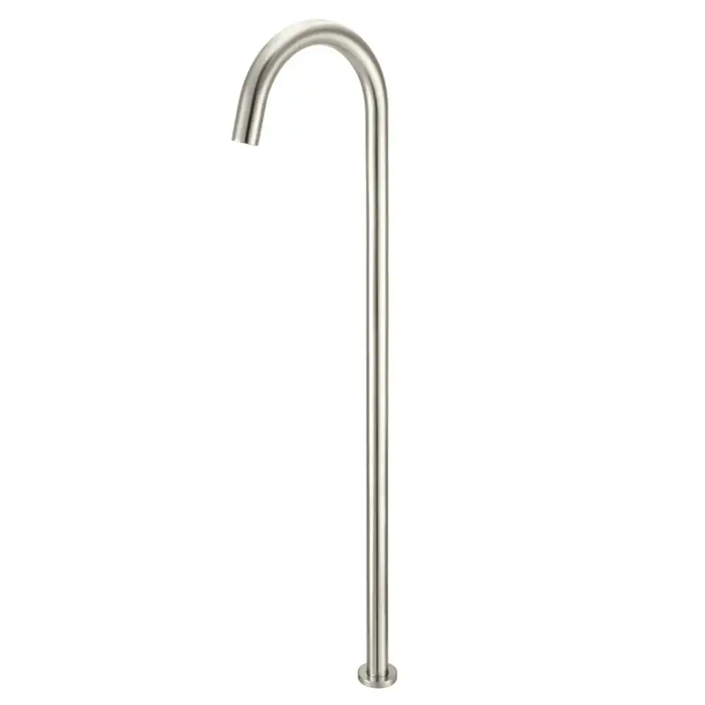 Meir Bath Spout Round Freestanding - PVD Brushed Nickel MB06-PVDBN