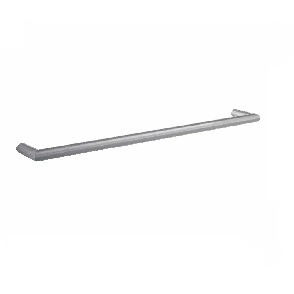 Thermogroup Round Single Rail 832x32x100mm (Heated) Brushed Stainless Steel DSR8BR