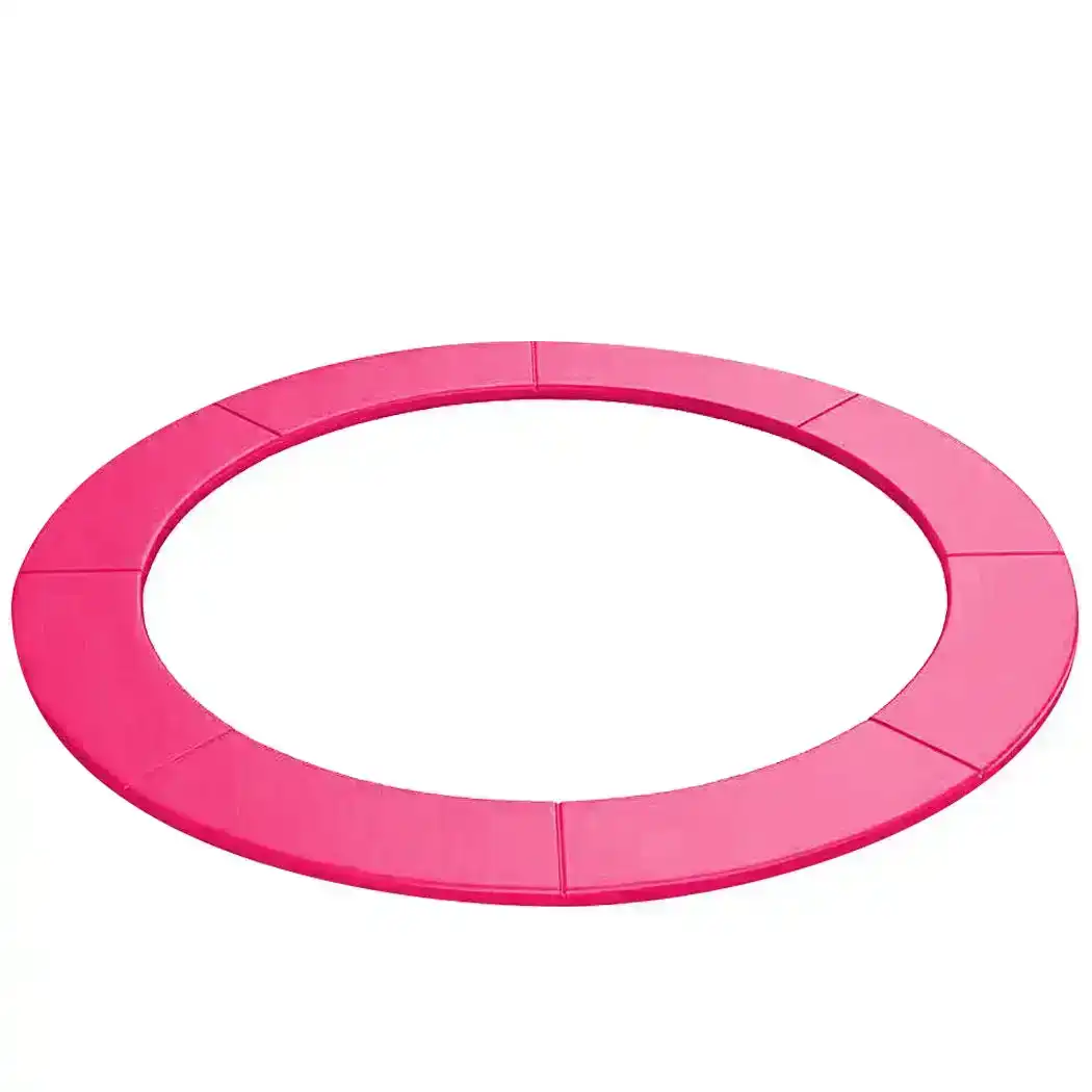 UP-SHOT 10ft Trampoline Safety Pad Pink Padding Replacement Round Spring Cover