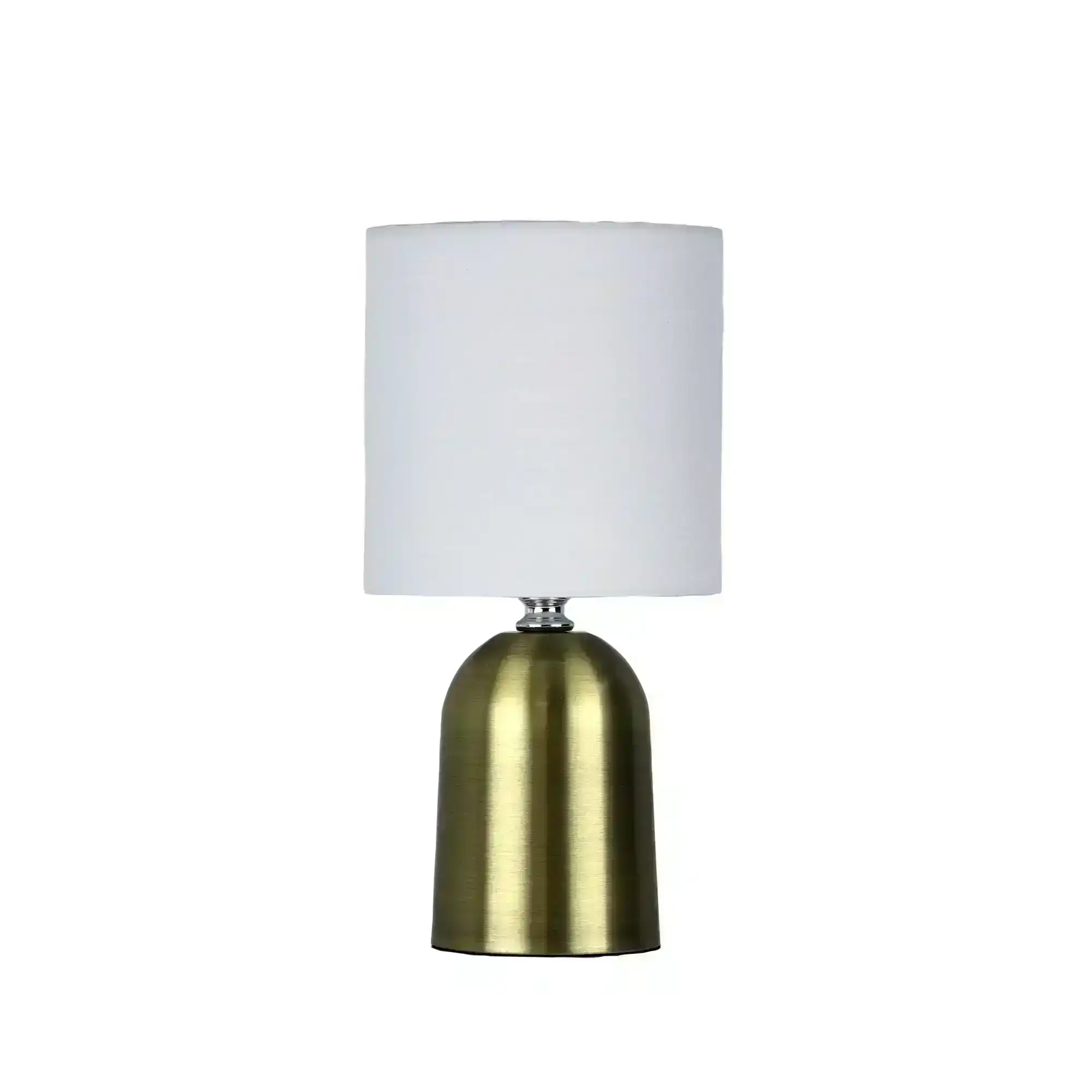 ESPEN ON / OFF Touch Lamp in Antique Brass Finish