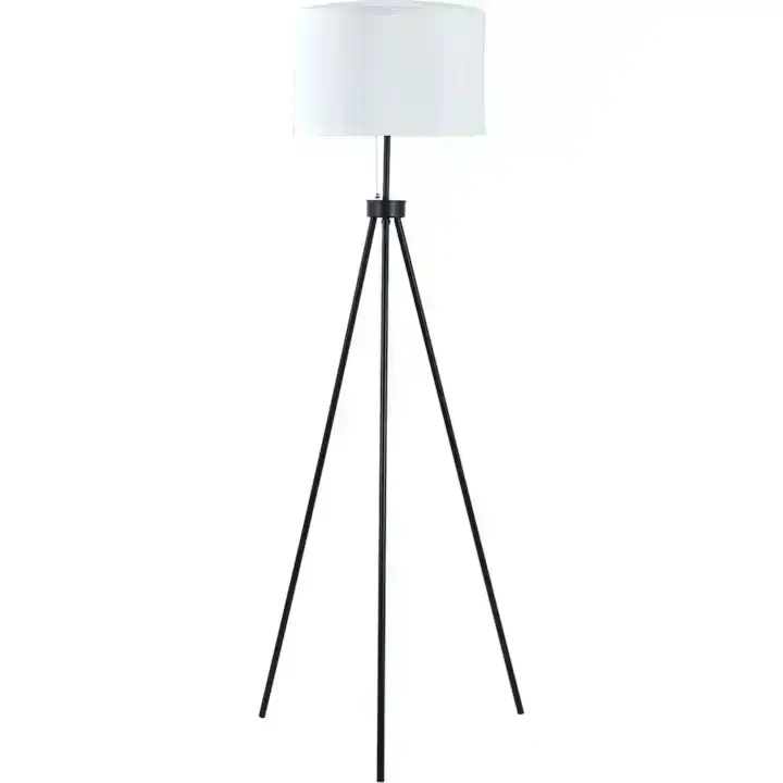 Mid-Century Standing Floor Lamp with Modern Tripod Decor