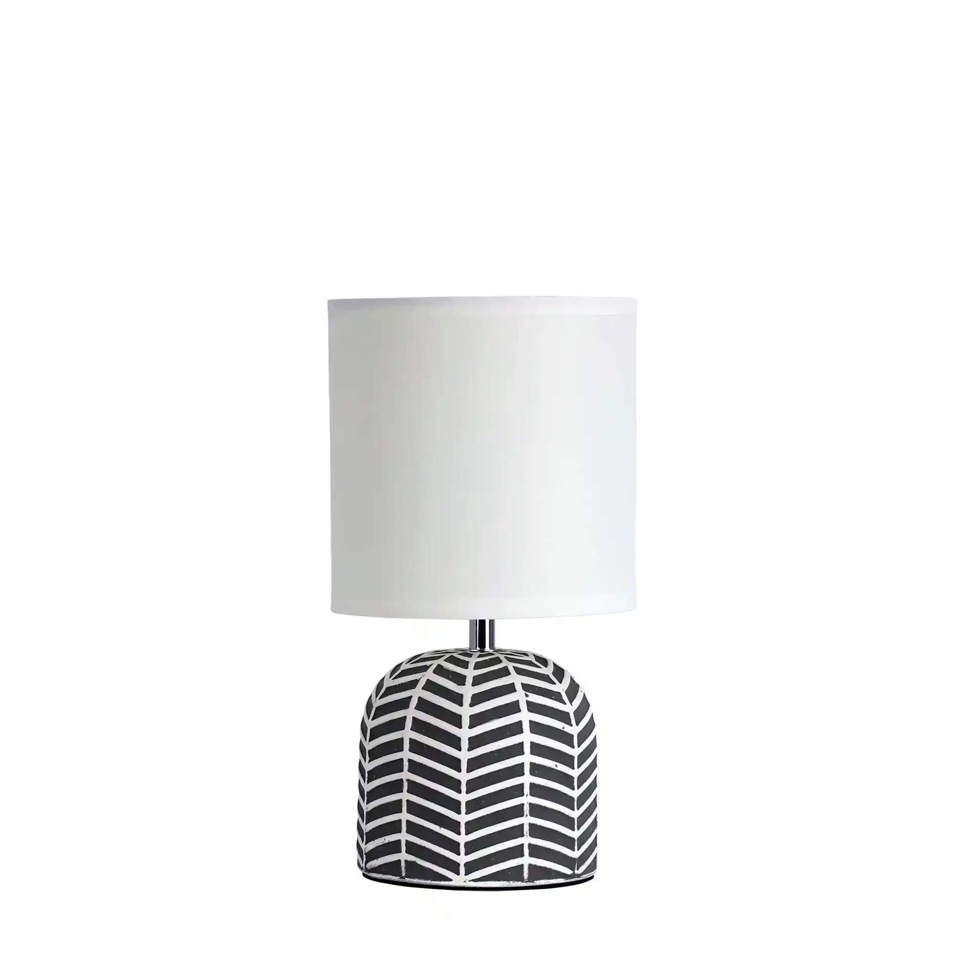 MANDY Grey Ceramic Table Lamp