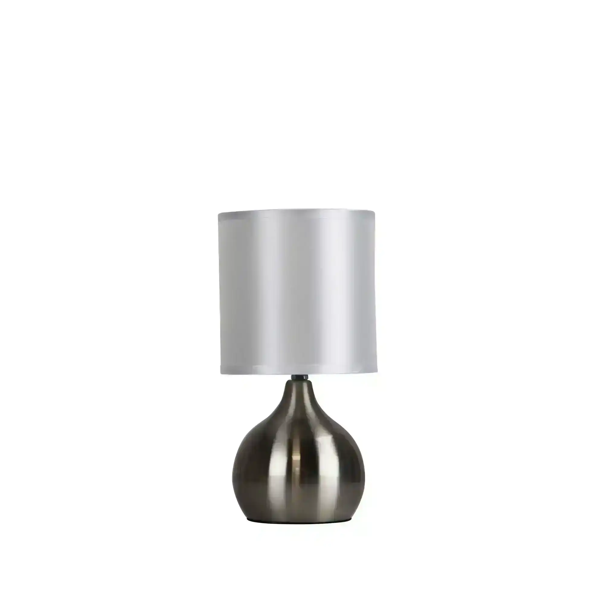 LOTTI ON / OFF Touch Lamp Brushed Chrome Finish