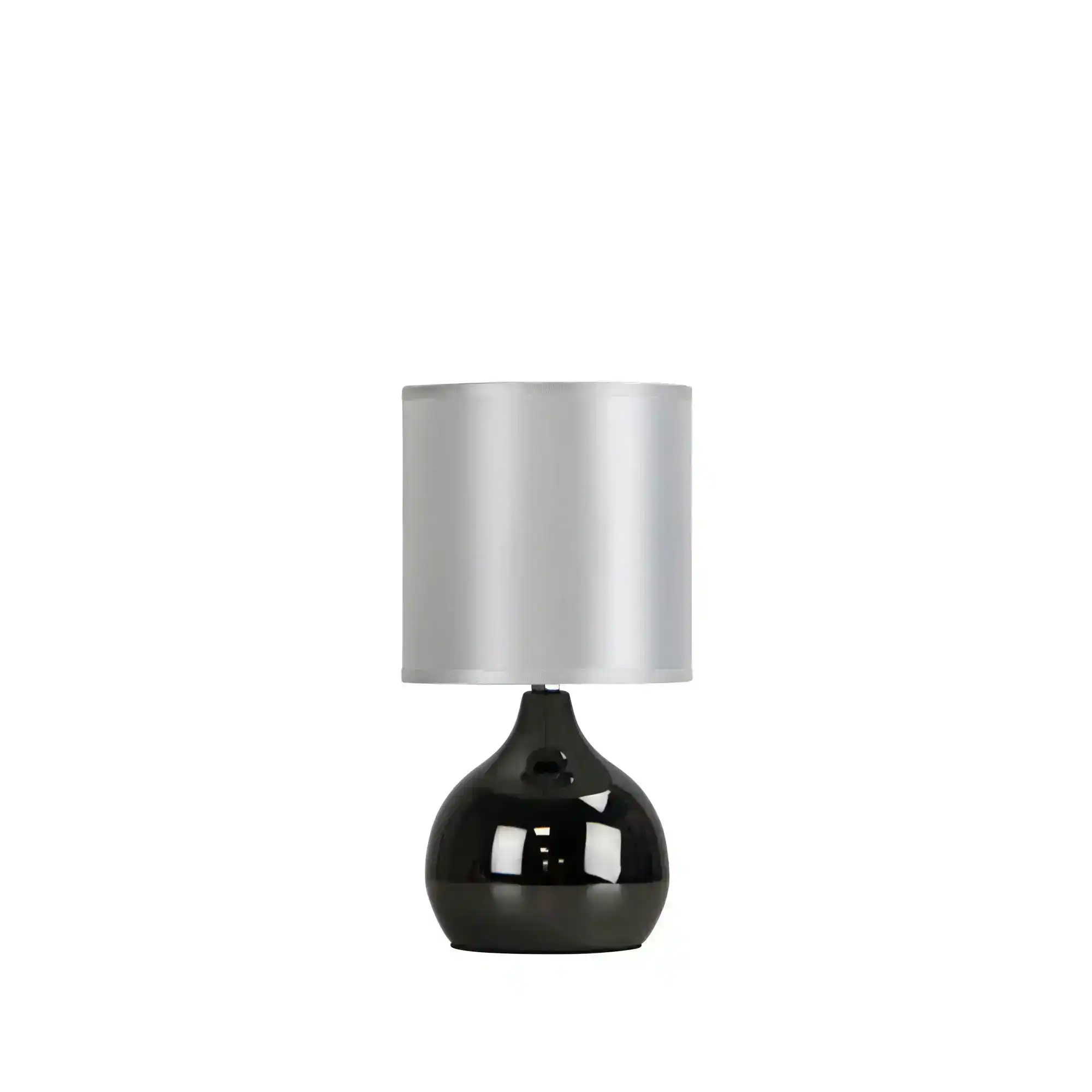 LOTTI ON / OFF Touch Lamp in Gunmetal Finish