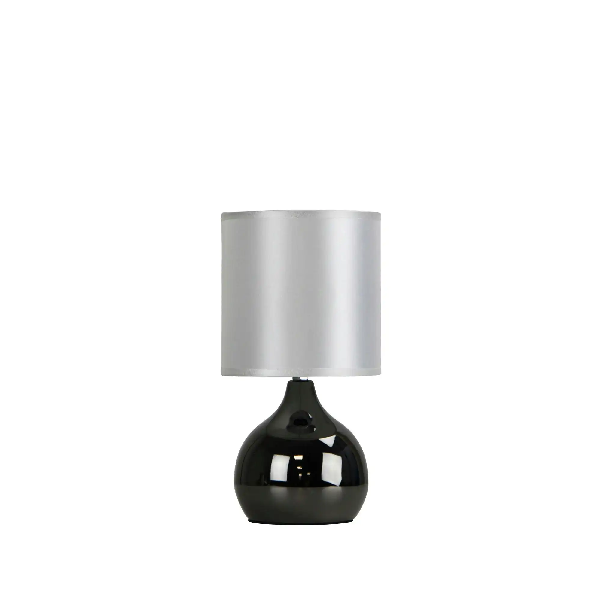 LOTTI ON / OFF Touch Lamp in Gunmetal Finish