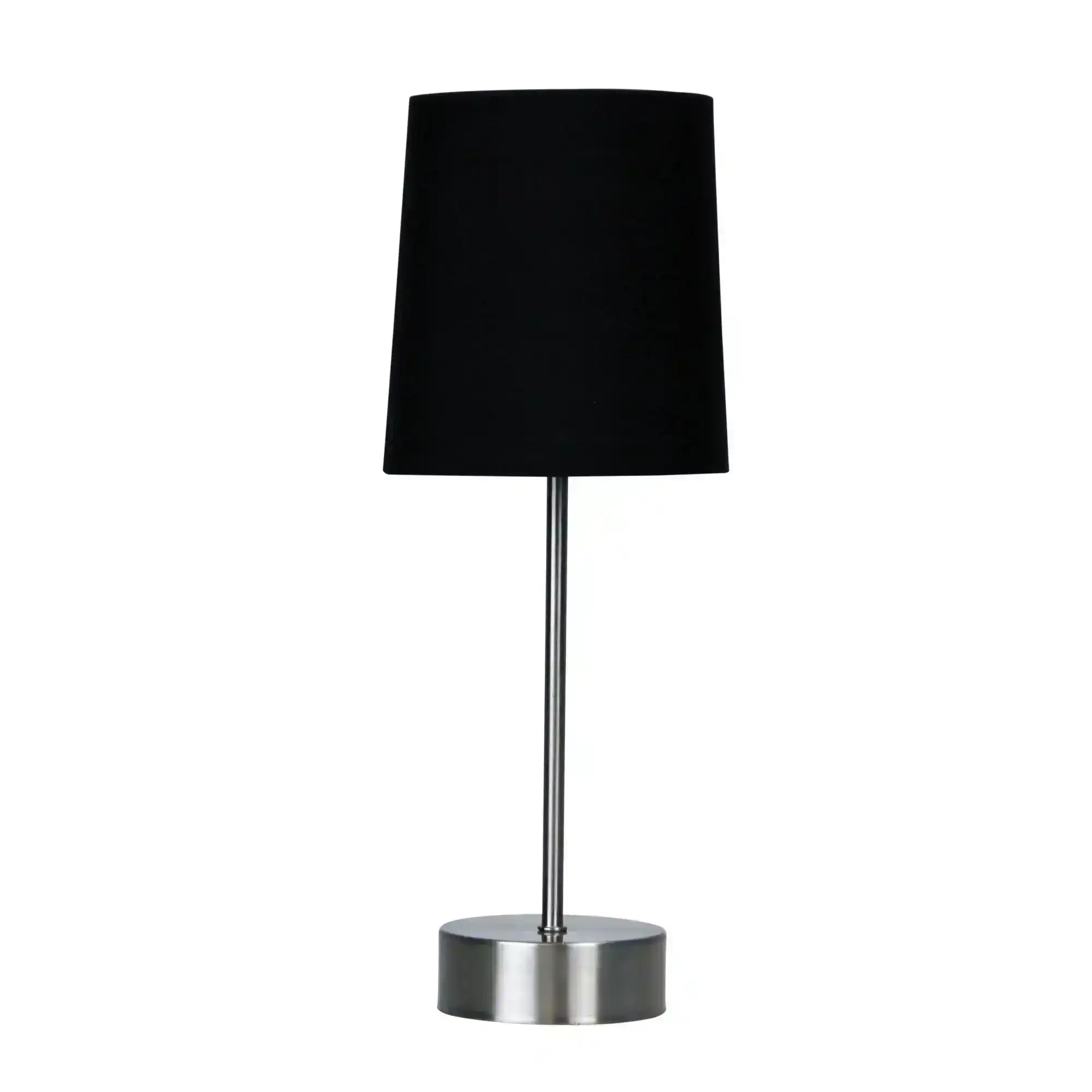 Lancet ON-OFF Touch Lamp Black Shade