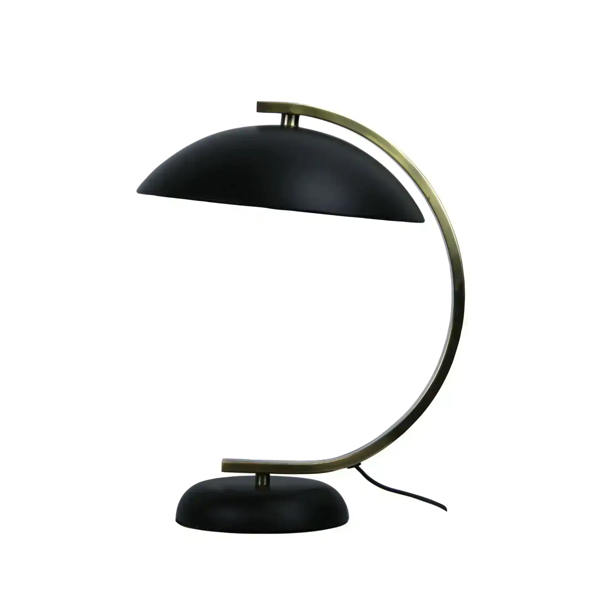 DECO Black Antique Brass Table Lamp