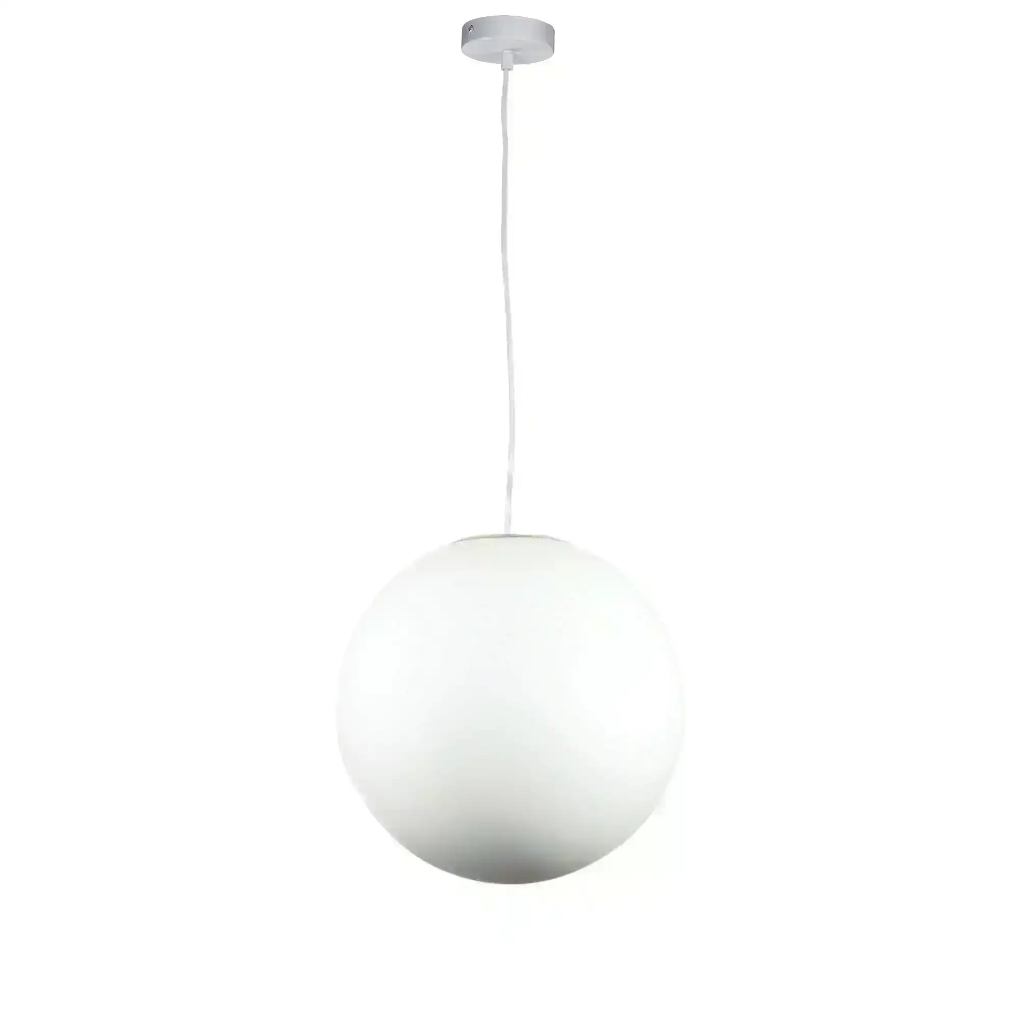 PHASE 40 White Acrylic Sphere Pendant