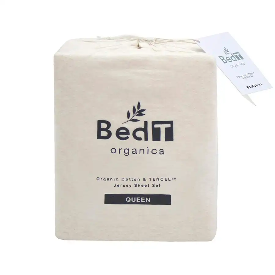 Bambury BedT Organica Sheet Set - Stone
