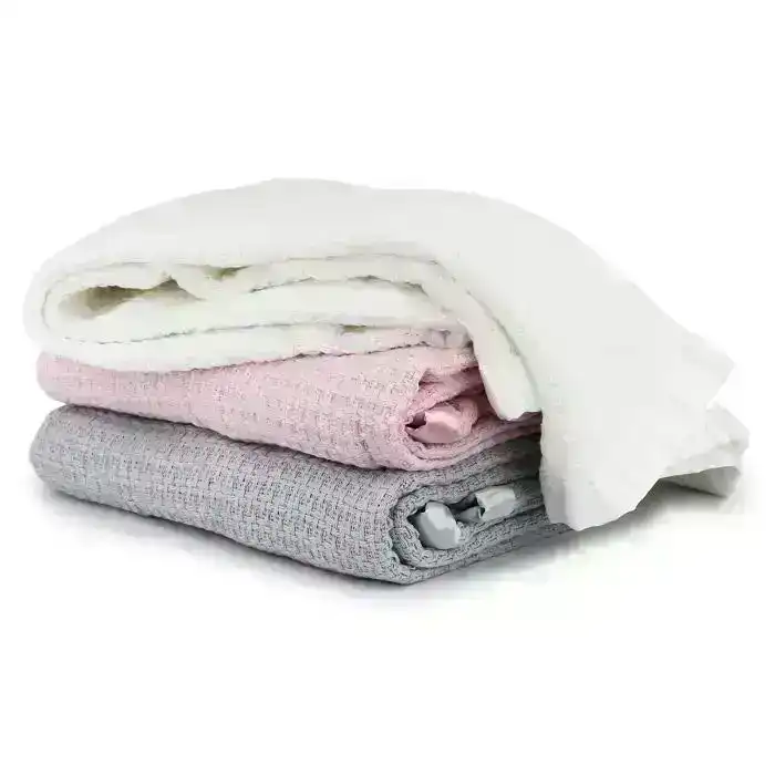 Onkaparinga Baby Moss Weave Cotton Blanket - Bassinet