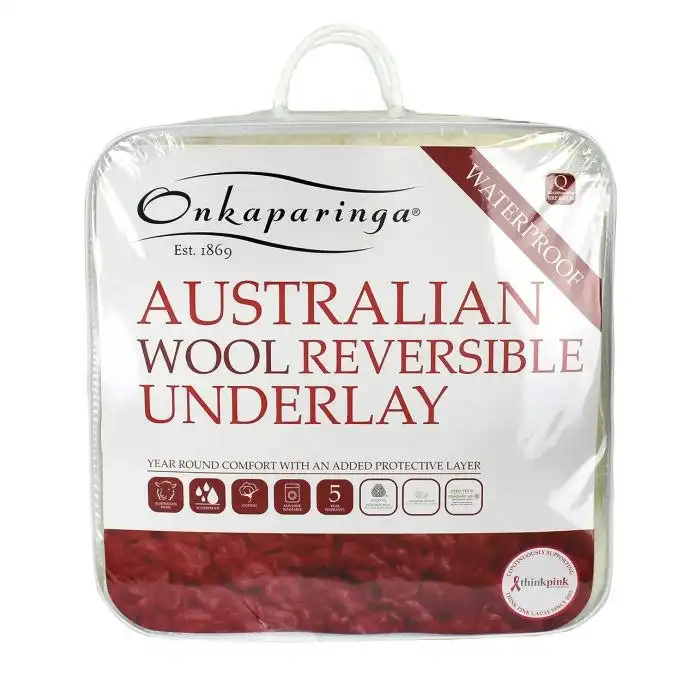 Onkaparinga Wool Reversible Waterproof Underlay