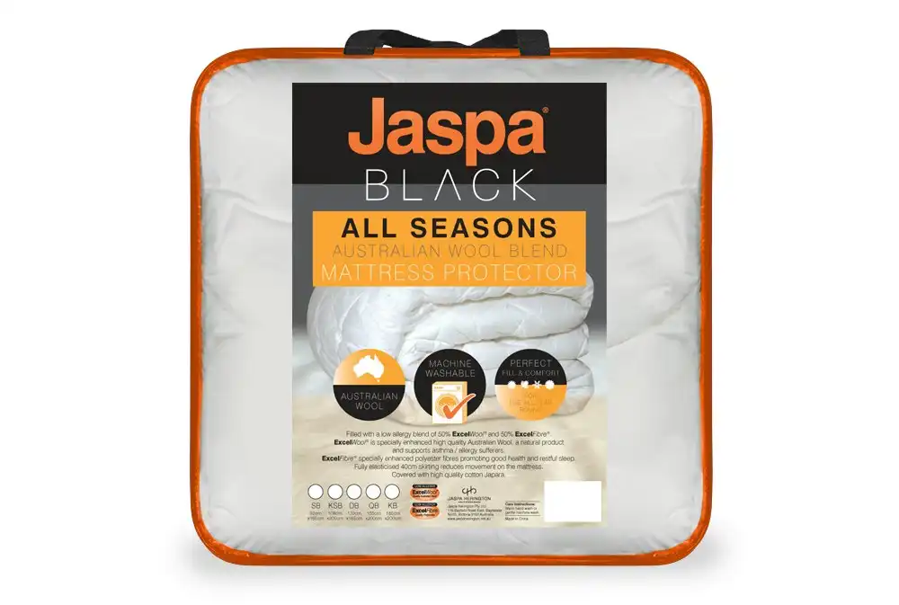Jaspa Black All Seasons Mattress Protector