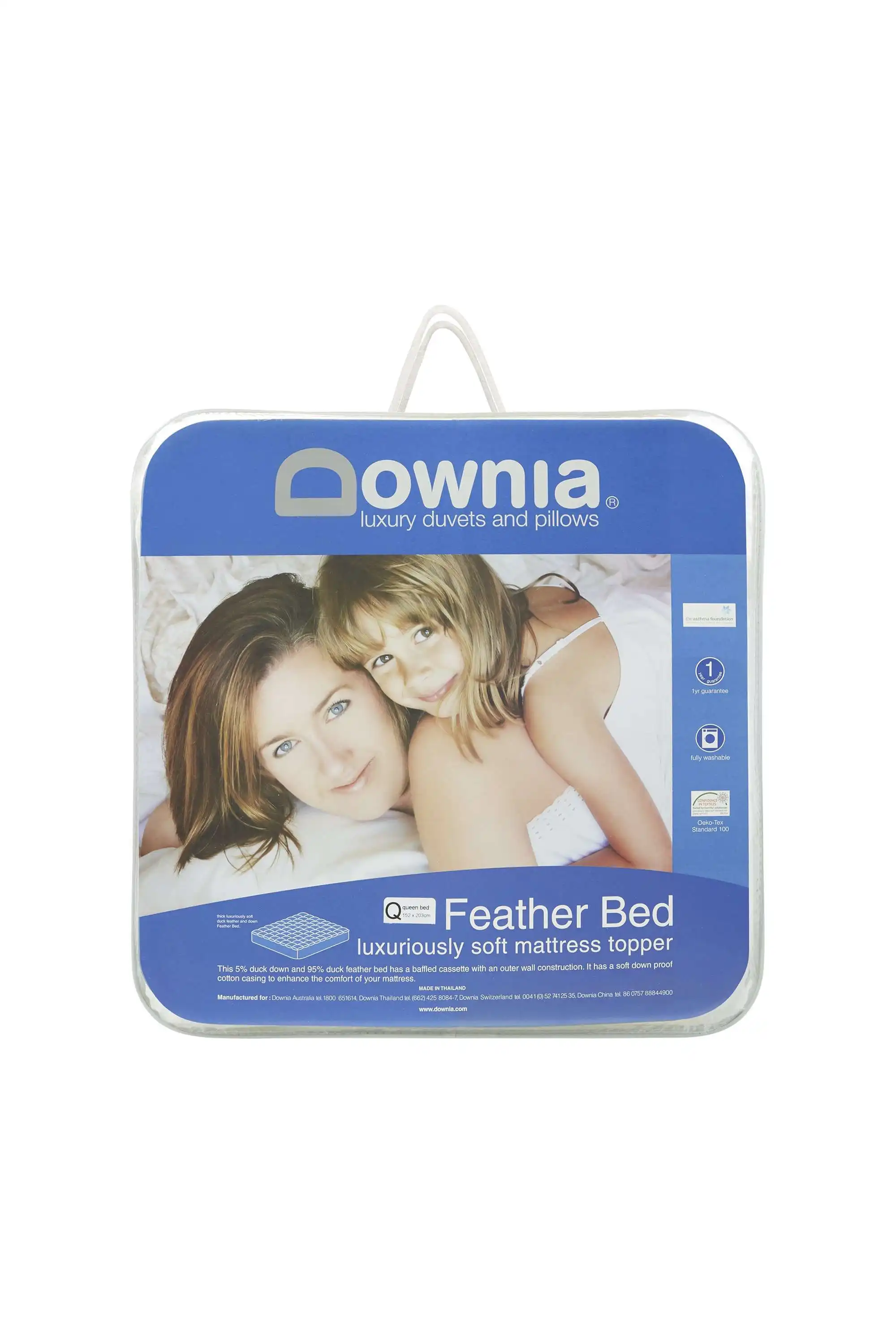 Downia Feather Bed Duck Down Mattress Topper