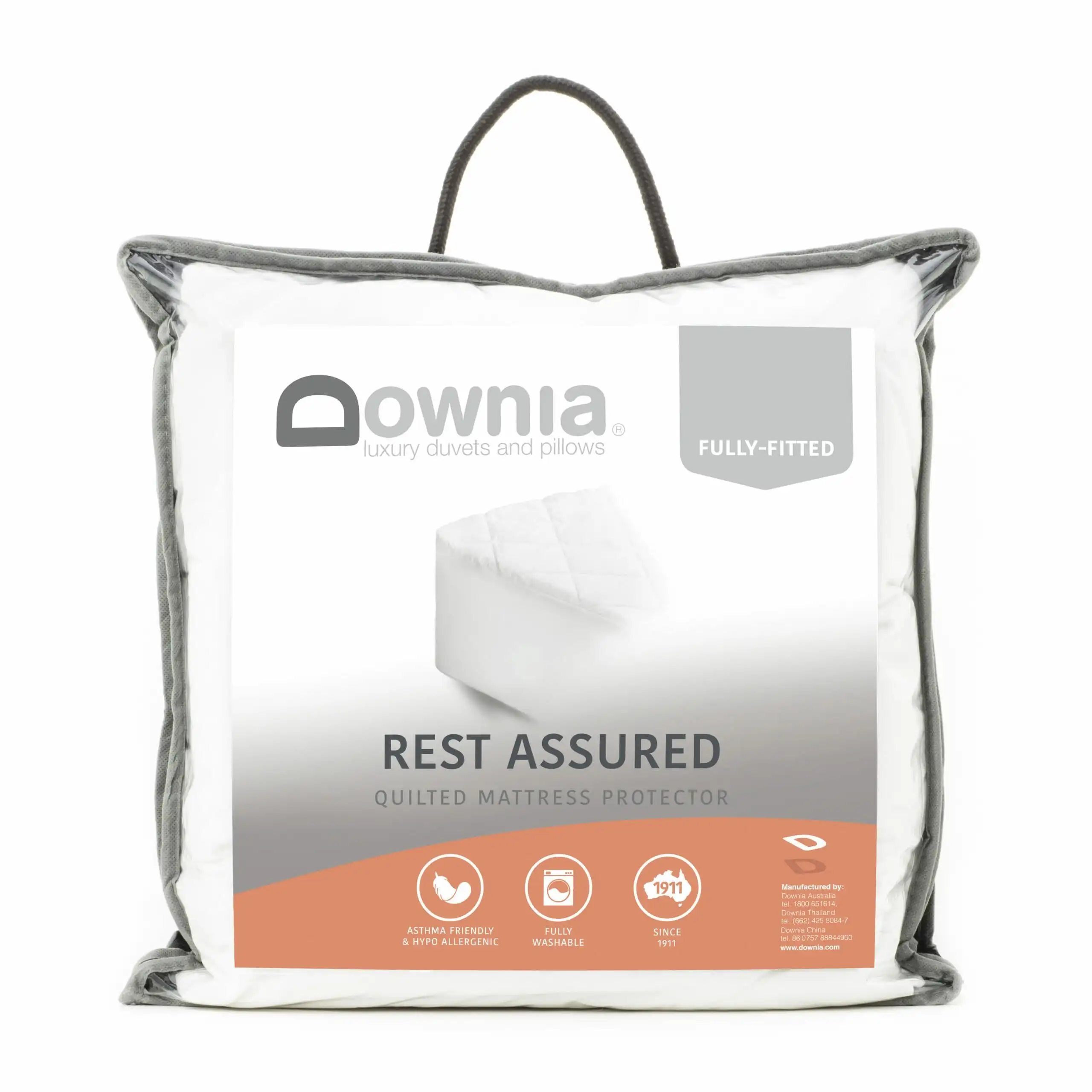 Downia Rest Assured MATTRESS PROTECTOR Polyester Fill