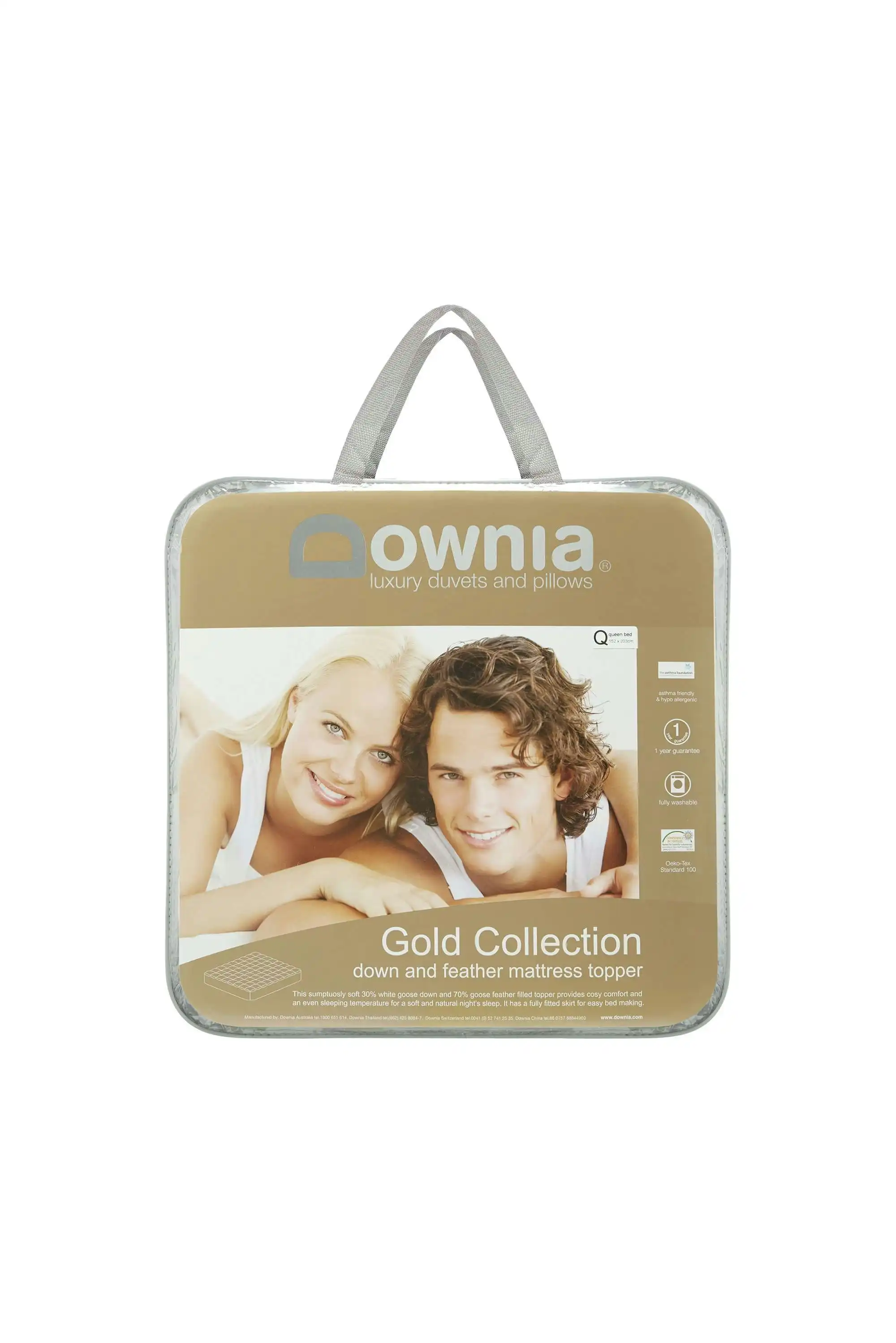 Downia Gold Collection Goose Mattress Topper