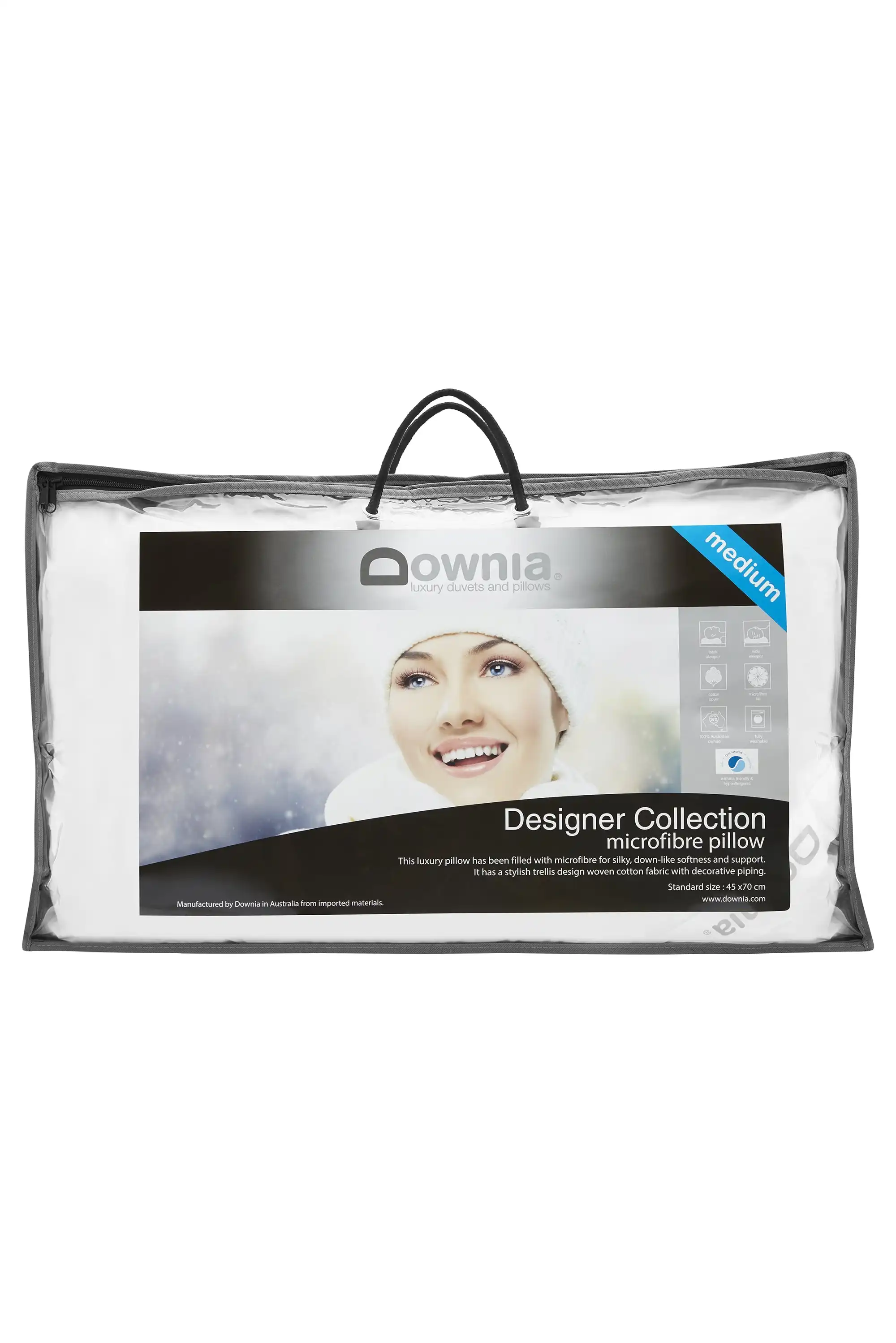 Downia DESIGNER COLLECTION Microfibre Pillow - Firm