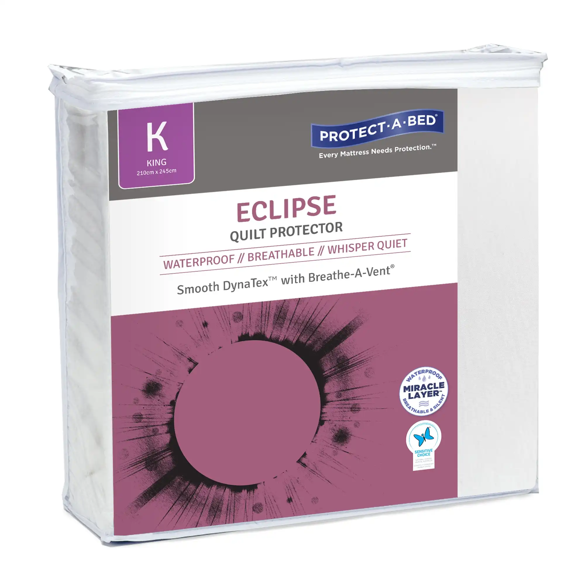 Protect A Bed Eclipse Smooth Dynatex Quilt Protector