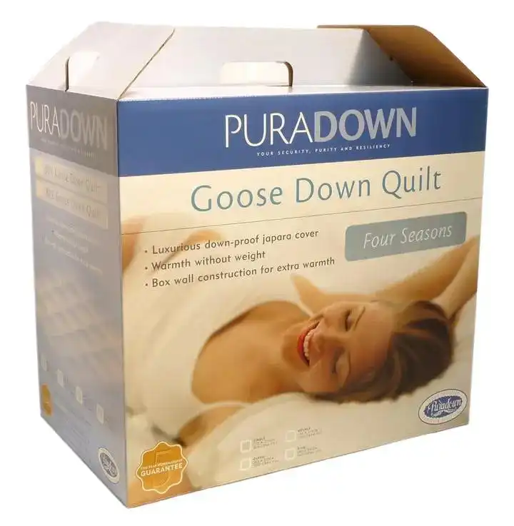 Puradown Goose 80% Down 20% Feather Four Seasons Quilt (2 in 1)